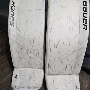 Small (33") Bauer Supreme 2S Pro Goalie Leg Pads Pro Stock (Used)