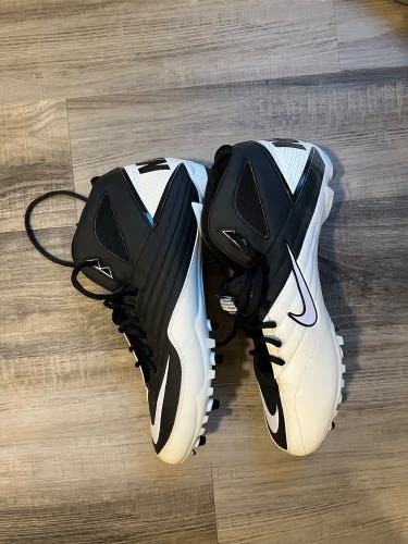 Men's Size 13.0 (W 14.0) Nike Cleats High Top Molded Cleats (New)