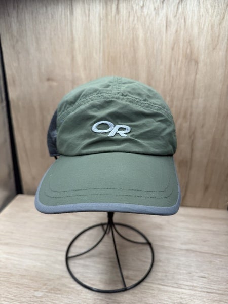 Outdoor Research Swift Cap Hat Unisex Green Breathable Mesh 5 Panel Running
