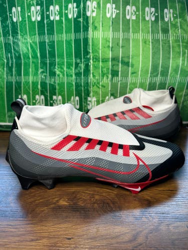 Nike Vapor Edge Pro 360 Cleats DQ3670-061 Black University Red Men’s Size 13