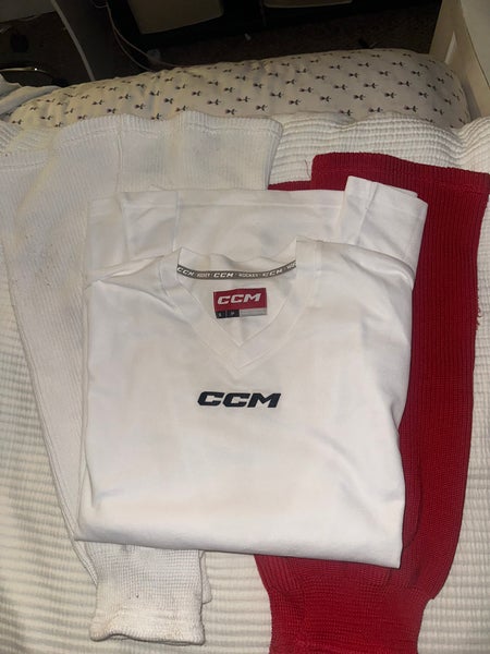 CCM Practice Jersey and Socks Trio! ALL SENIOR SMALL(Lightly Used)