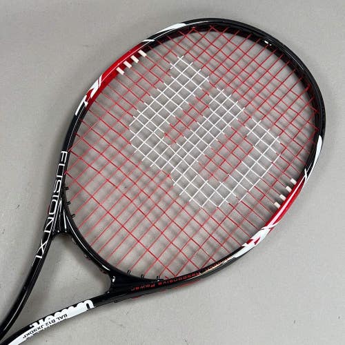 Wilson Fusion XL Tennis Racket 4 3/8" Grip & 112in Head Size