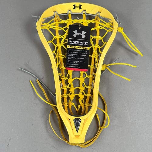 Under Armour Spotlight Womens Attack/Mid Strung Lacrosse Head