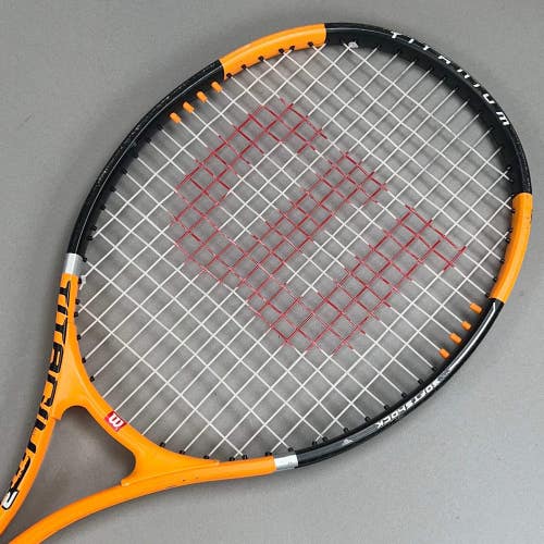 Wilson Titanium 3 Soft Shock Tennis Racket 4 3/8" Grip & 100in Head Size