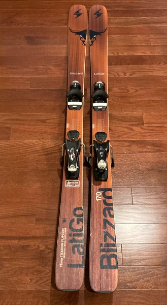 Blizzard latigo 170 cm Skis With Bindings (Used)