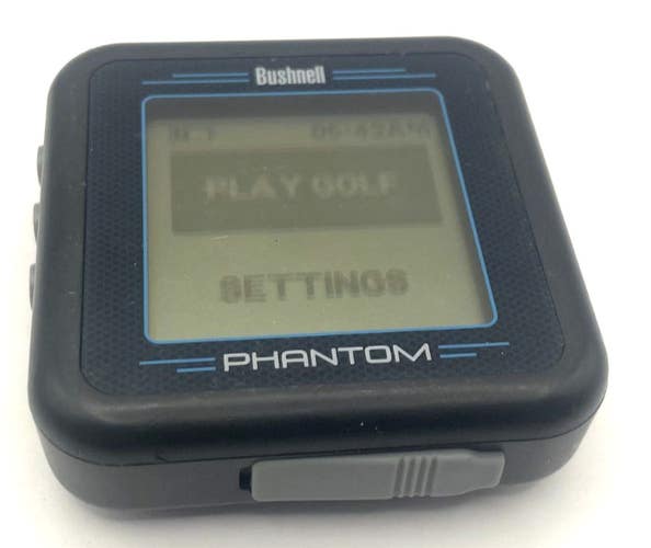 Bushnell Golf Phantom GPS Rangefinder Pre Owned Working Black *tested*