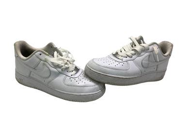 Used Nike AIR FORCE 1 07 Basketball Shoes M White Senior 8 11347-S000260849