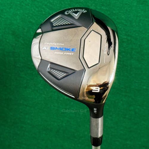Callaway Paradym Ai Smoke Max Fast 25 Fairway Wood 9 Tensei CK 60 Regular w/HC