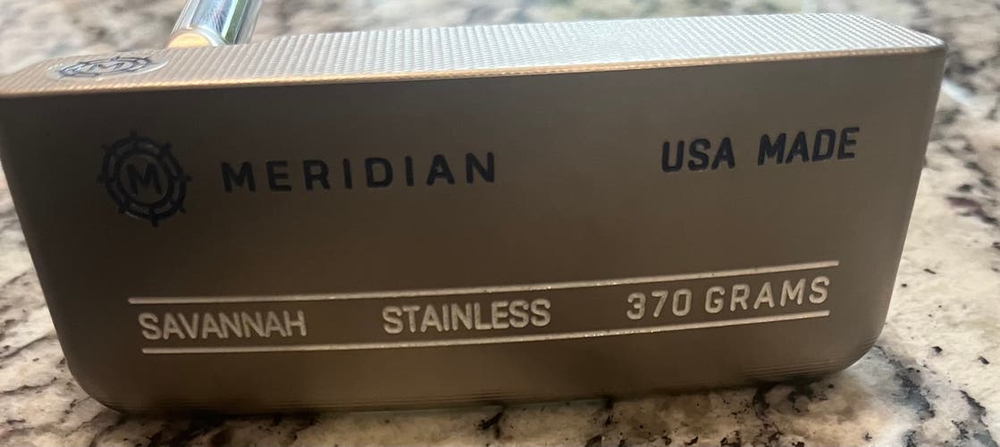 Silver Men's Meridian Mallet Left Hand Putter (New)