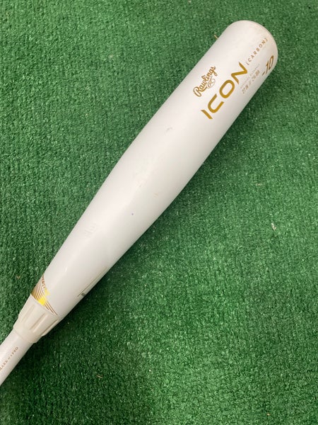 2024 Rawlings Icon Composite Bat USSSA Certified (-10) Composite 17 oz 27" (Used)