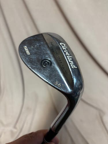 Men's Cleveland 588DSG Right Handed Wedge Wedge Flex 56 Degree Steel Shaft (Used)