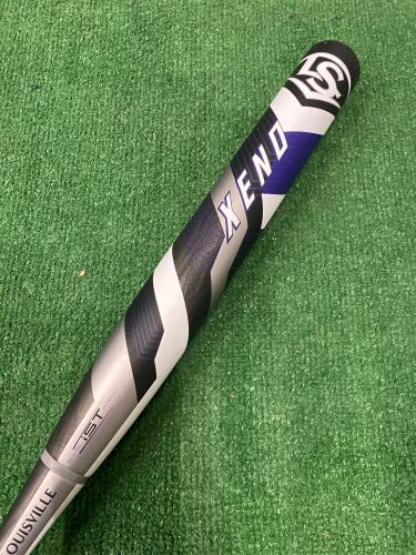 White 2025 Louisville Slugger Xeno Composite Bat (-10) Composite 23 oz 33" (Used)