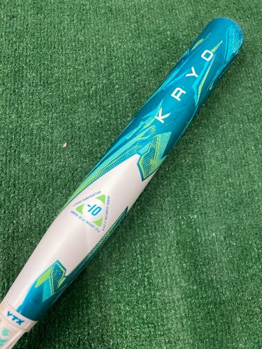 Teal 2026 Louisville Slugger Kryo Composiste Bat (-10) Composite 22 oz 32" (Used)