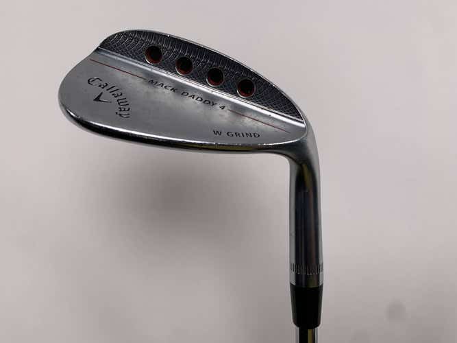 Callaway Mack Daddy 4 Chrome Sand Wedge SW 56* 12 W-Grind DG S200 Wedge Mens RH