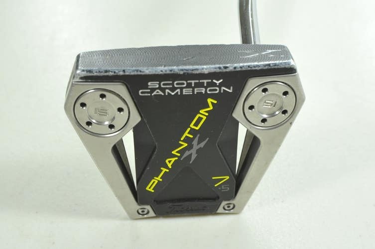 Titleist 2019 Scotty Cameron Phantom X 7.5 34" Putter Right Steel # 207699