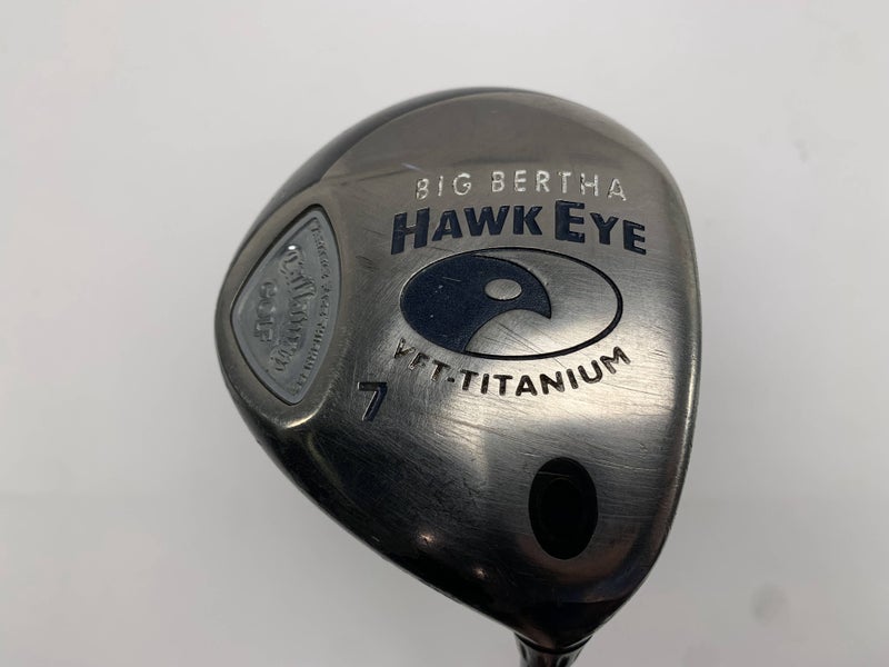 Callaway Hawkeye VFT 7 Fairway Wood 21* Big Bertha Gems 50 Ladies Graphite RH