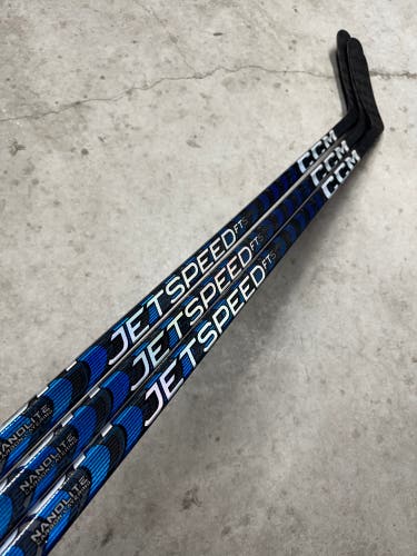 3 PACK - 85 Flex P92M Senior CCM JetSpeed FT5 Pro Left Hand Hockey Stick Pro Stock NHL (New)