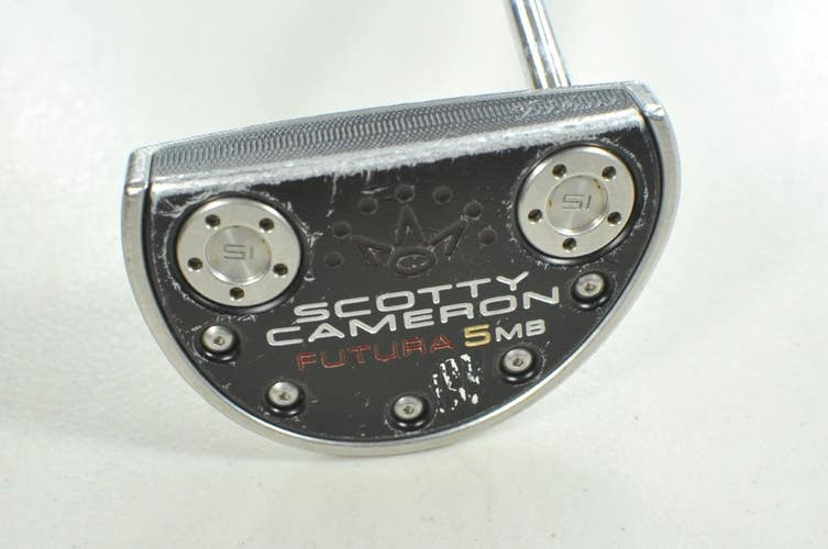 Titleist 2017 Scotty Cameron Futura 5MB 34" Putter Right Steel # 207693