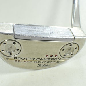Titleist 2016 Scotty Cameron Select Newport 3 34" Putter Right Steel # 207702