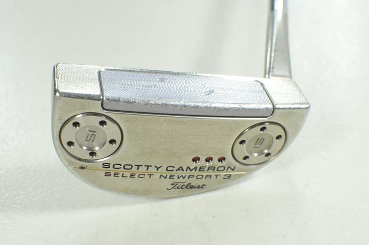 Titleist 2016 Scotty Cameron Select Newport 3 34" Putter Right Steel # 207702