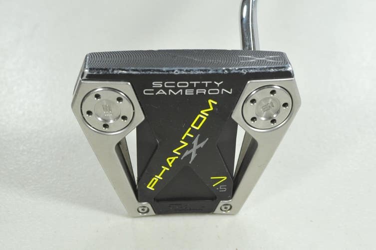 Titleist 2019 Scotty Cameron Phantom X 7.5 34" Putter Right Steel # 207698