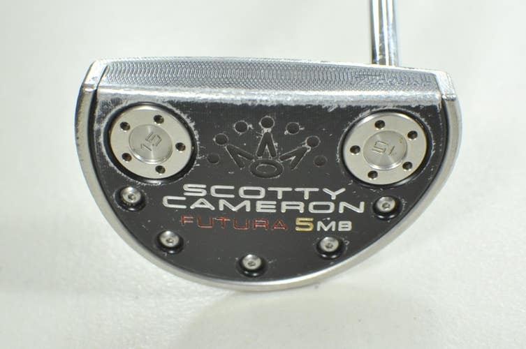 Titleist 2017 Scotty Cameron Futura 5MB 34" Putter Right Steel # 207694