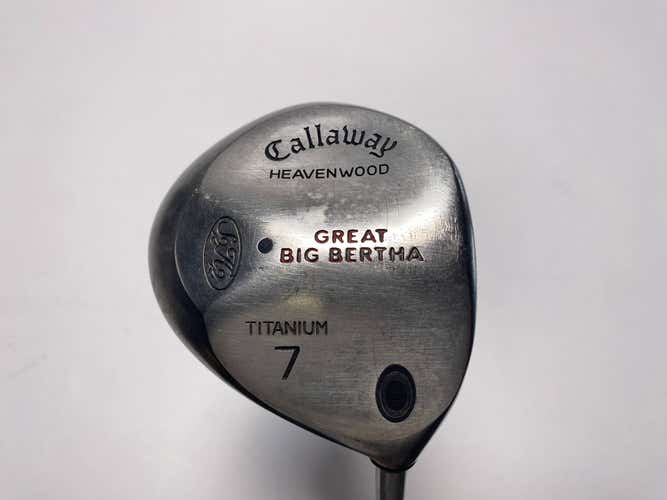 Callaway Original Great Big Bertha 7 Fairway Wood 21* BB UL Regular Mens RH
