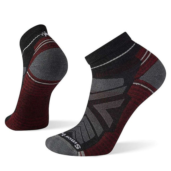 Smartwool Hike Ankle Socks Men's Large Charcoal Light Cushion Performance NCB27