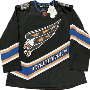 NWT Washington Capitals Blank Reverse Retro 2.0 Adidas NHL Hockey Jersey Size 54