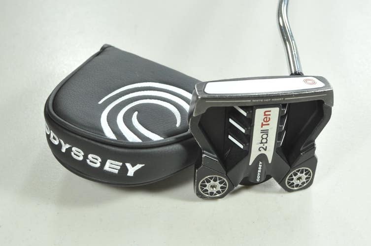 Odyssey Ten 2-Ball 35" Putter Right Stroke Lab Steel # 207691