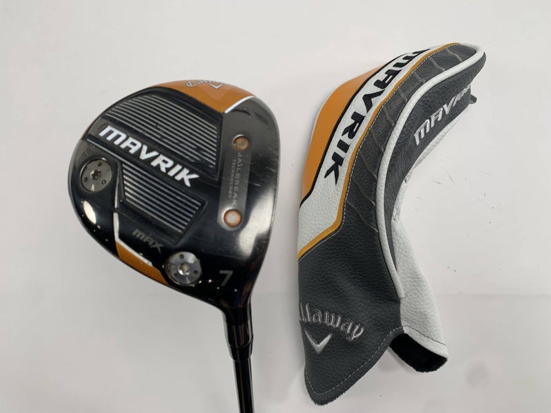 Callaway Mavrik Max 7 Fairway Wood 21* EvenFlow Riptide 5.0 50g Senior RH HC