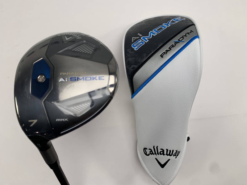 Callaway Paradym Ai Smoke Max 7 Fairway Wood 21*Cypher Fifty 5.0 Senior LH NEW