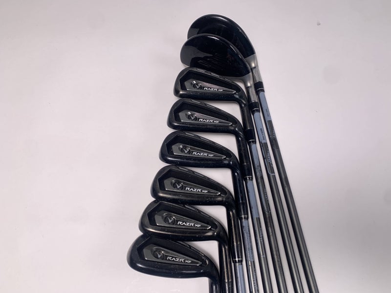 Callaway Razr XF Hybrid Iron Set 4H-5H 6-PW+SW 55g Senior RH +1''