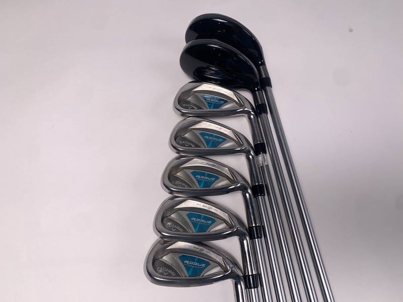 Callaway Rogue Iron Set 4H-5H 6-PW Aldila Quaranta 40g Ladies RH