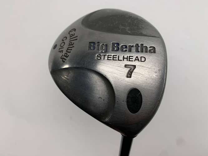 Callaway Steelhead 7 Fairway Wood 21* RCH 99 Regular Graphite Mens RH