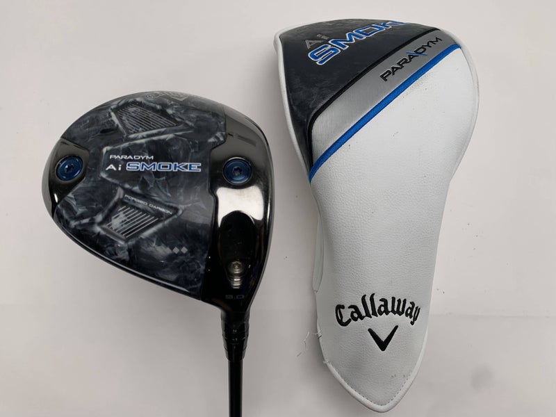 Callaway Paradym Ai Smoke TD Driver 9* HZRDUS 6.5 Extra Stiff Mens RH HC