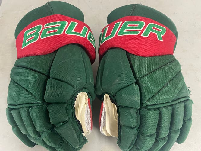 Lincoln Mavericks BAUER 14" Gloves - NEW PALMS