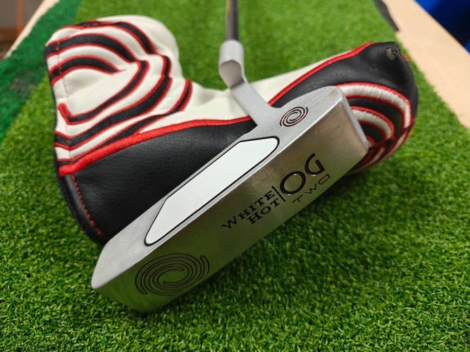 Odyssey White Hot OG Two 35 Inch Putter Headcover Superstroke Nice