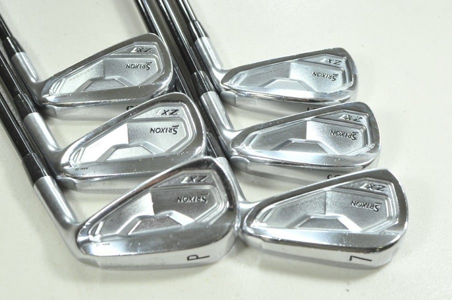 Srixon ZX7 MKII 5-PW Iron Set Stiff Flex Right MMT 85g Graphite # 207673