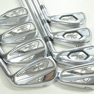 Titleist 718 AP2/AP3 Combo Set 4-PW,50* Iron Set Stiff Flex Right Steel # 207594