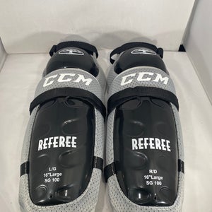 CCM Referee Shin Guards 100 16"