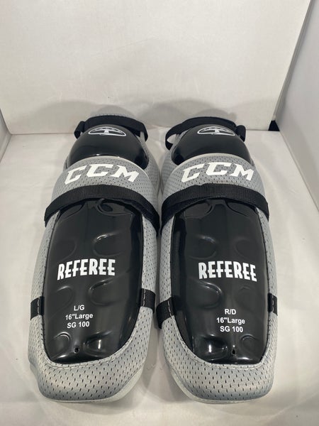 CCM Referee Shin Guards 100 16"