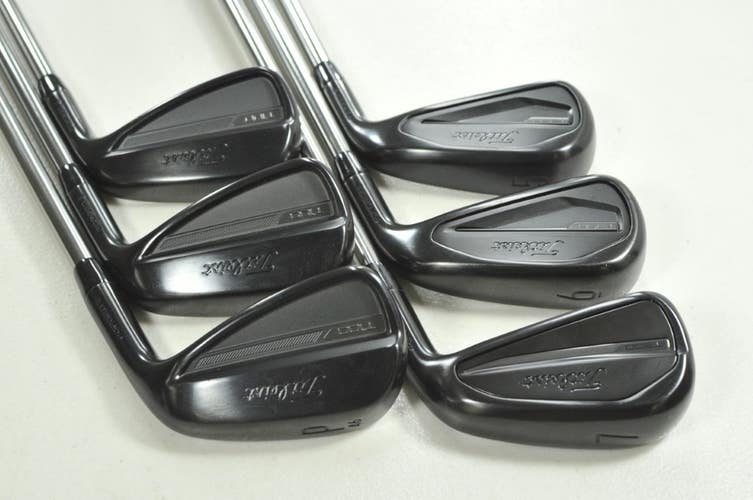 Titleist T100/200/350 Combo 2025 Black Vapor 5-PW Iron Set Stiff Graphite 207618