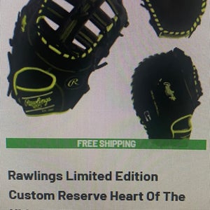 Rawlings Heart of the Hide RH First Base Baseball Glove 13" (New)