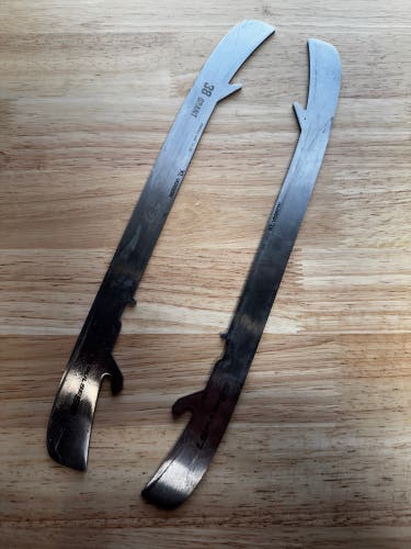 NHL Anaheim Ducks Game Used Bauer LS PULSE SS 288mm Skate Blades / Runners