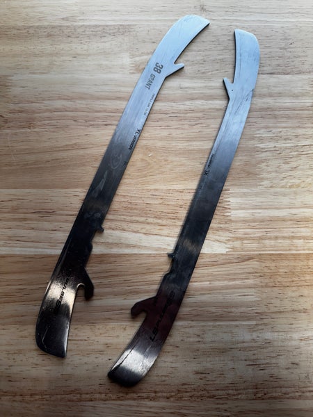 NHL Anaheim Ducks Game Used Bauer LS PULSE SS 288mm Skate Blades / Runners