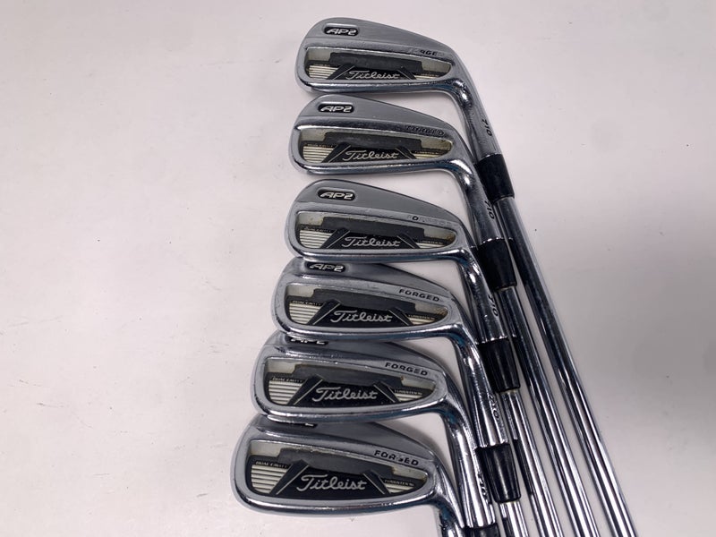 Titleist 710 AP2 Iron Set 4-PW True Temper DG S300 Stiff Steel Mens RH- no 6i