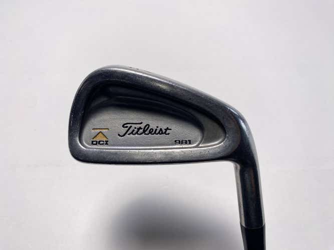 Titleist DCI 981 Single 4 Iron Tri-Spec Stiff Steel Mens RH