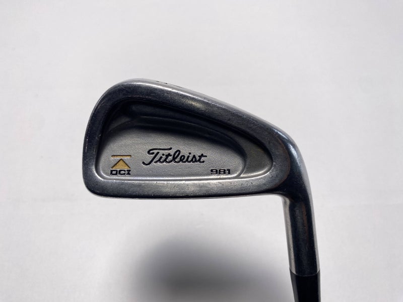 Titleist DCI 981 Single 4 Iron Tri-Spec Stiff Steel Mens RH