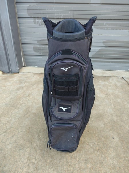 Mizuno BR-D4C 14 Divider Golf Cart Bag Charcoal